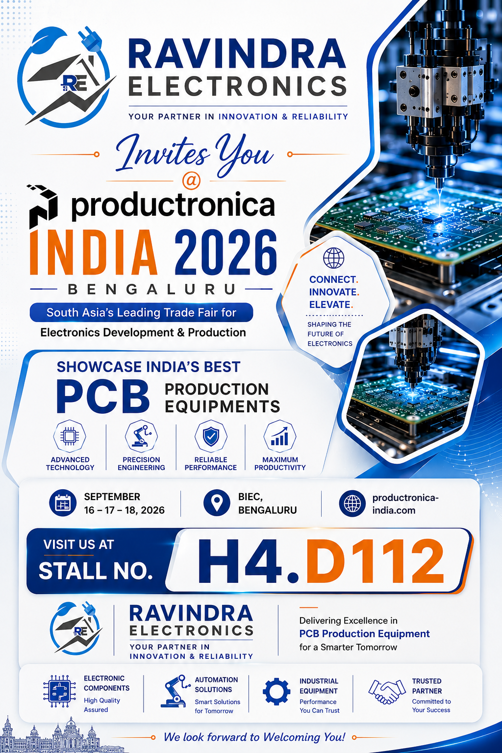 UPCOMING EXHIBITION ELECTRONICA INDIA BANGLURU 2026